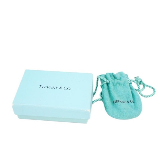 Tiffany & Co. Silver Ring with Teal Pouch - Picture 6 of 6